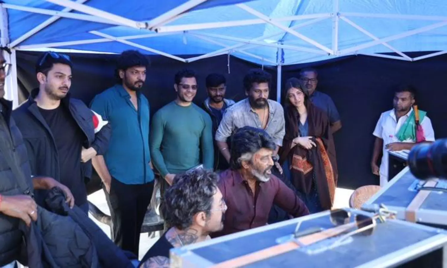 పిక్‌ టాక్‌ : కూలీ సెట్‌లో సూపర్ స్టార్స్‌