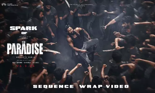 ది ప్యారడైజ్ స్పార్క్ వీడియో.. జడల్ యాక్షన్ వేరే లెవెల్..