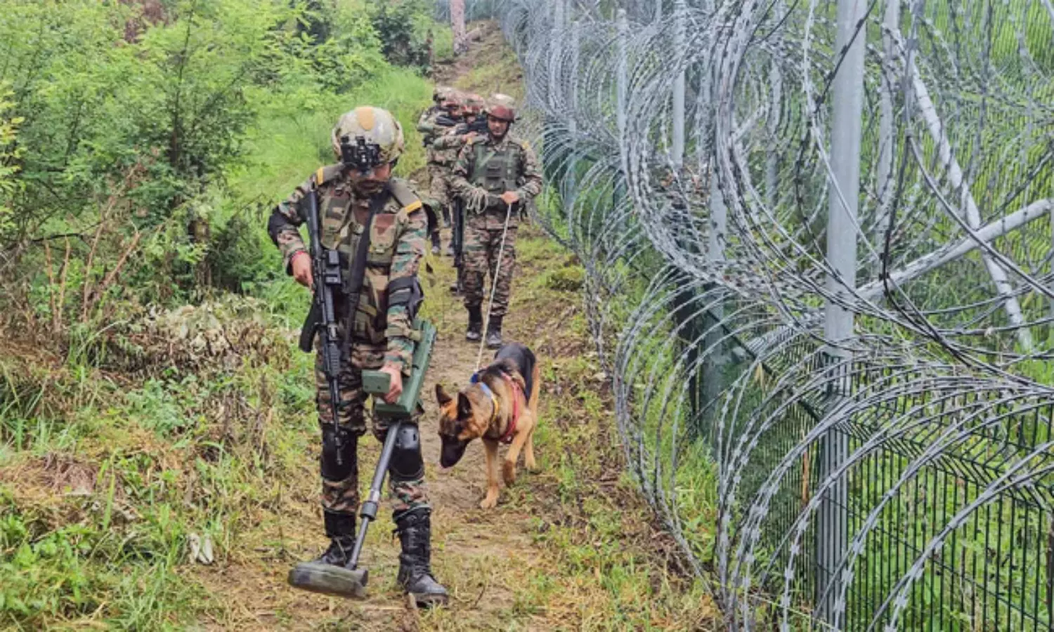 ఉగ్ర‌వాదులు స‌రిహ‌ద్దు మీర‌కుండా... మూడంచెల నిఘా *క‌ళ్లు*