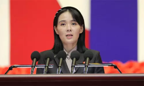 సరిహద్దుల్లో స్పీకర్ల గొడవ.. రూమర్స్ పై స్పందించిన కిమ్ సోదరి!