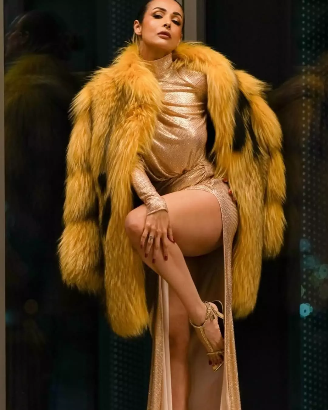 Malaika Arora’s Glamorous Golden Look Breaks the Internet