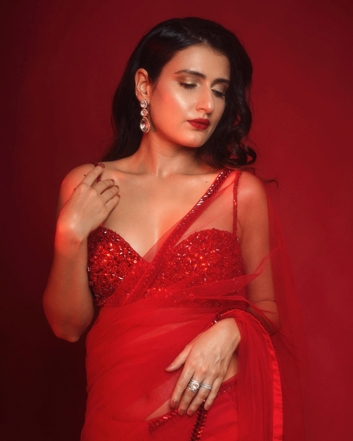 Fatima Sana Shaikh�s Saree Style with a Modern Twist