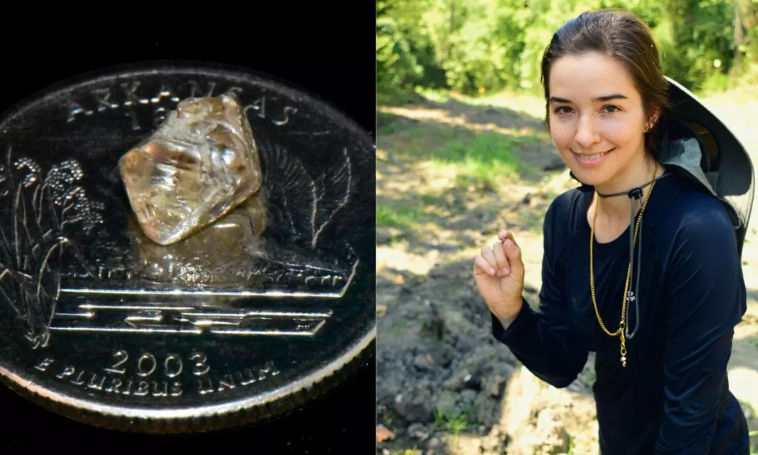 వజ్రాల వేటలో మహిళకు అదృష్టం.. విలువ ఎంతంటే?