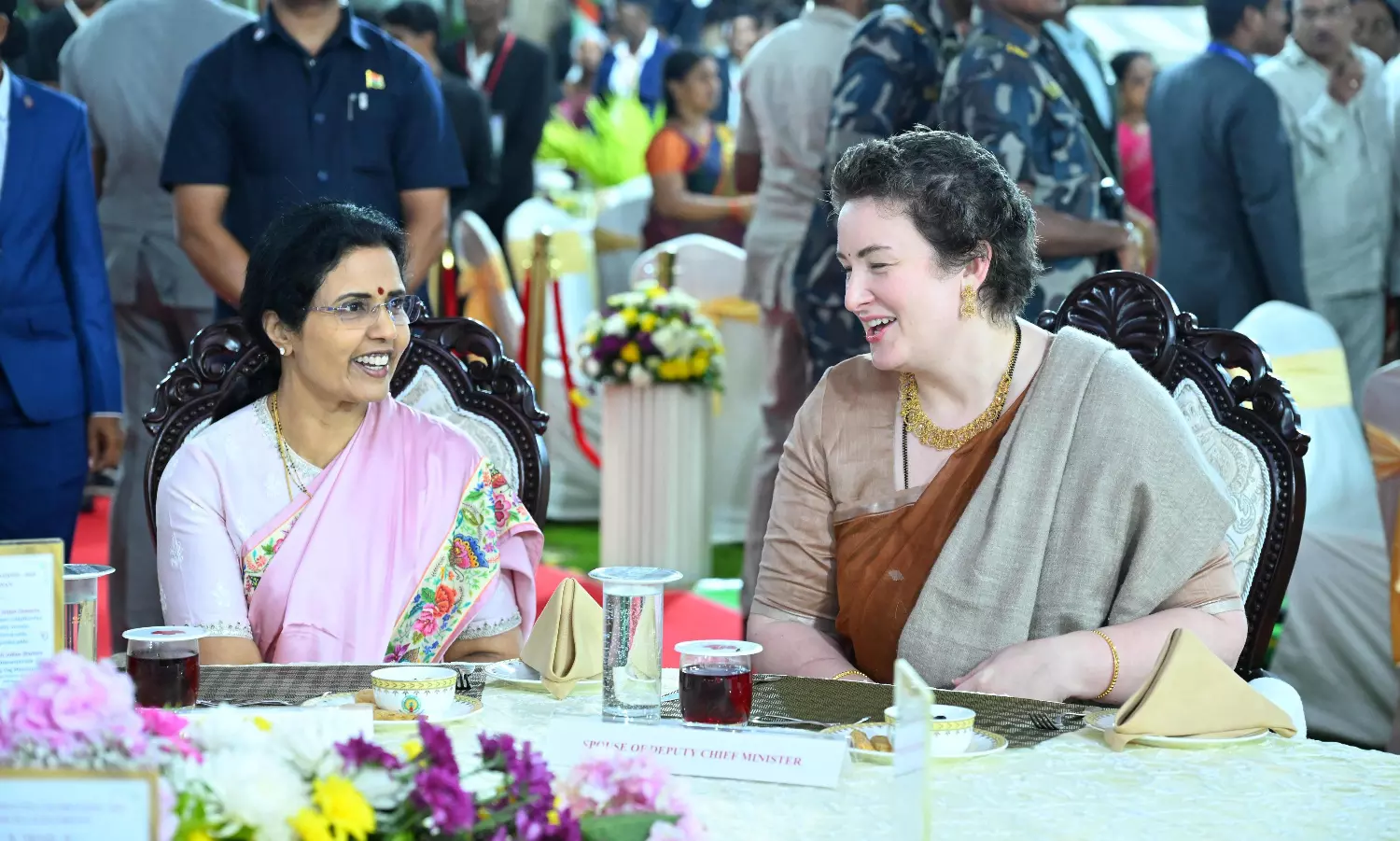 భువనేశ్వరితో అన్నా లెజినోవా...ఫోకస్ అటే !