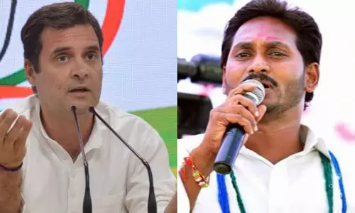 రాహుల్  జగన్ గ్యాప్ అక్కడే ?