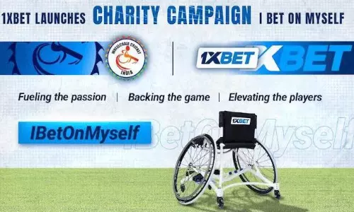 పారా-అథ్లెట్‌లకు మద్దతు ఇవ్వడం కోసం బదిలీ చేసేందుకు, “I Bet On Myself” ఉదార సేవా కార్యక్రమాన్ని లాంఛ్ చేసిన 1xBet