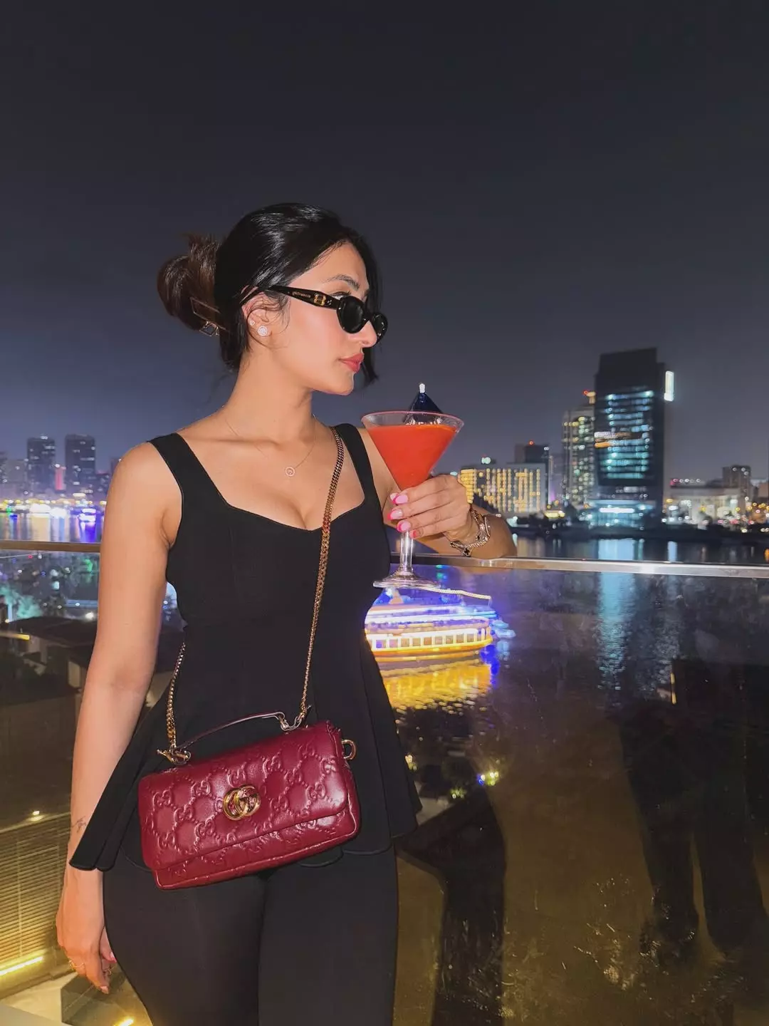 Dhanashree Verma Enjoys Comfort in Dubai Stay Dhanashree Verma Enjoys Comfort in Dubai Stay