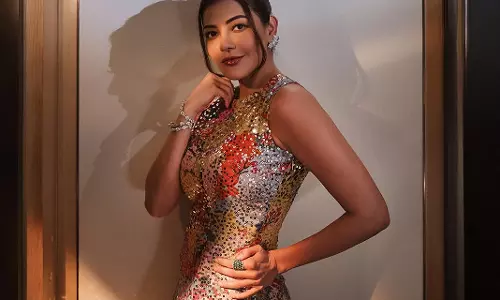 Kajal Aggarwal’s little bit of shine, a little bit of shimmer