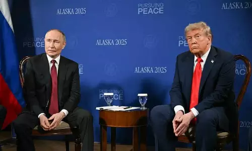 సరిగ్గా టైం చూసి నొక్కిపట్టిన  పుతిన్... ట్రంప్  ముందు కీలక డిమాండ్!