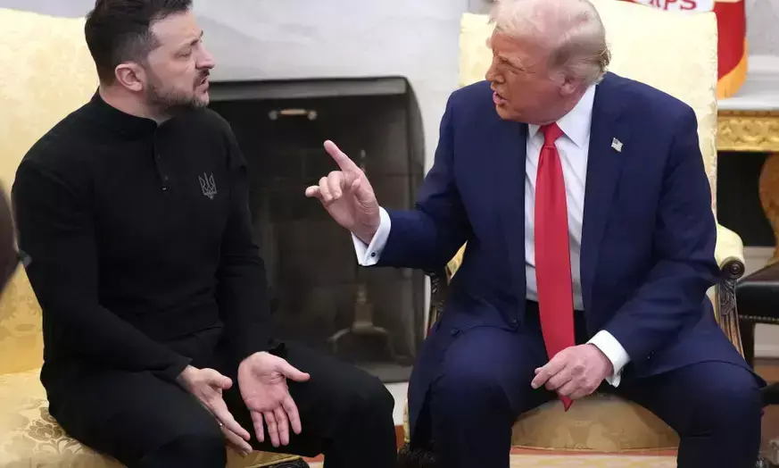 భేటీకి ముందే షాకిచ్చిన  జెలెన్  స్కీ... ట్రంప్  ముందు బిగ్  టాస్క్!