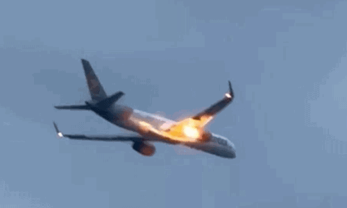 Condor Flight Engine Fire Shocks Passengers