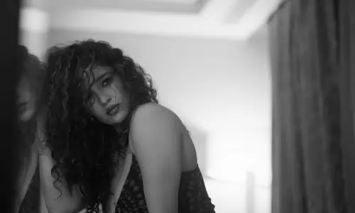Ritika Singh Poses Gracefully in Monochrome Frames
