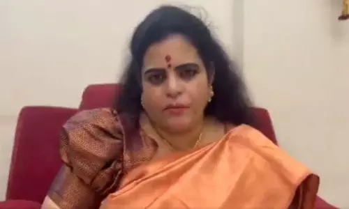 1500 గజాల స్థలాన్ని కాజేశారు.. కరాటే కళ్యాణి ఆరోపణలు!