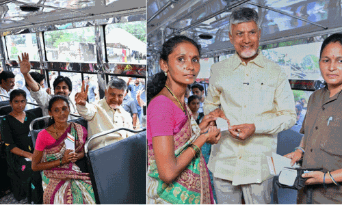 AP Free Bus Scheme Sparks Political Clash