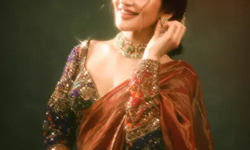 Sreeleela Channels Radha in Krishna Ashtami Post