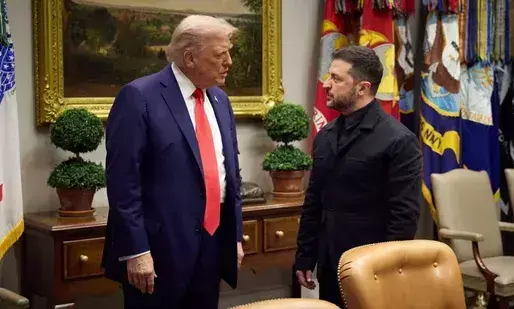 జెలెన్ స్కీ సూట్‌ పై ట్రంప్ చమత్కారాలు.. నవ్వులు పూయించాయి