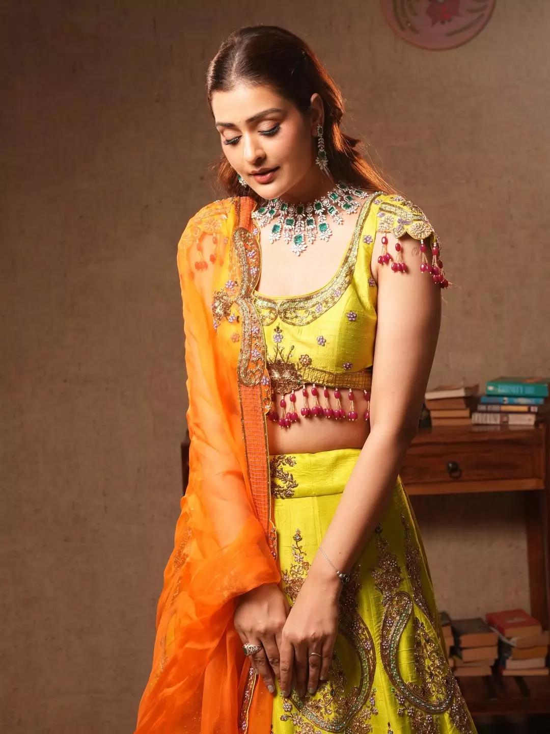 Payal Rajput Embracing Her Culture Payal Rajput Embracing Her Culture