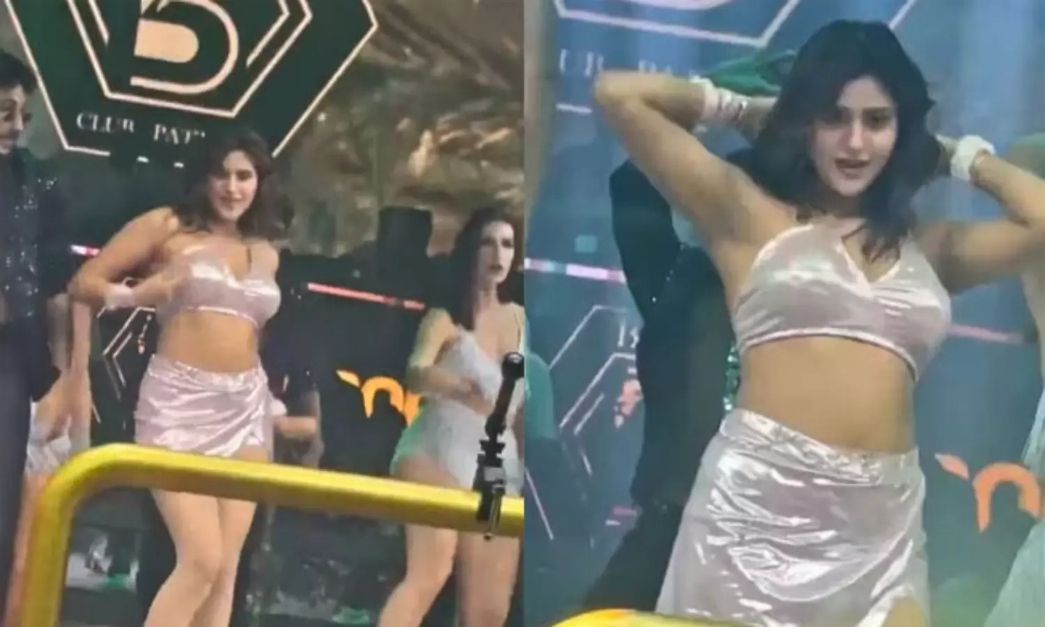 వీడియో : స్టేజ్పై తెగ ఊపేస్తూ డాన్స్ చేసిన అంజలి వీడియో : స్టేజ్పై తెగ ఊపేస్తూ డాన్స్ చేసిన అంజలి