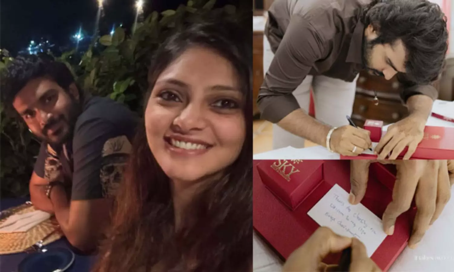 కిరణ్- రహస్య.. రొమాంటిక్ మూమెంట్! కిరణ్- రహస్య.. రొమాంటిక్ మూమెంట్!