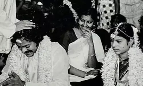 చిరిగిన చొక్కాతోనే తాళి కట్టిన మెగాస్టార్