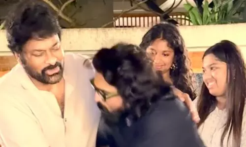 చరణ్ - చిరు ఎమోషనల్ మూమెంట్.. అక్కడ బర్త్ డే సెలబ్రేషన్స్!