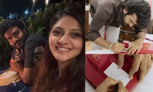 కిరణ్- రహస్య.. రొమాంటిక్ మూమెంట్!