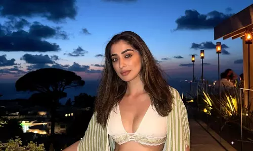 Raai Laxmi dress tells a different story