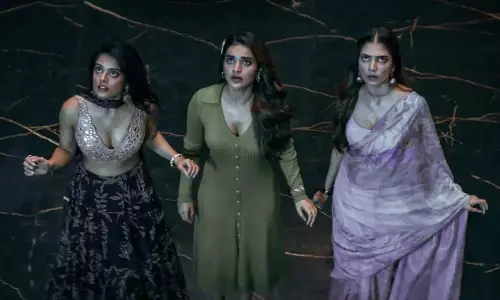 ముగ్గురు భామ‌ల‌తో రాజా సాబ్ మాస్ స్టెప్పులు