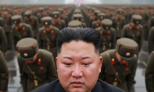 కన్నీళ్లు పెట్టిన కిమ్‌: రష్యా–ఉక్రెయిన్‌ యుద్ధంలో అరుదైన సంఘటన