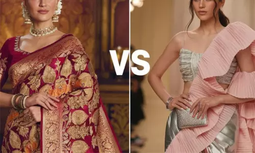 స్త్రీ వేషధారణపై నెట్టింట చర్చ.. భిన్నాభిప్రాయాలు వ్యక్తం!