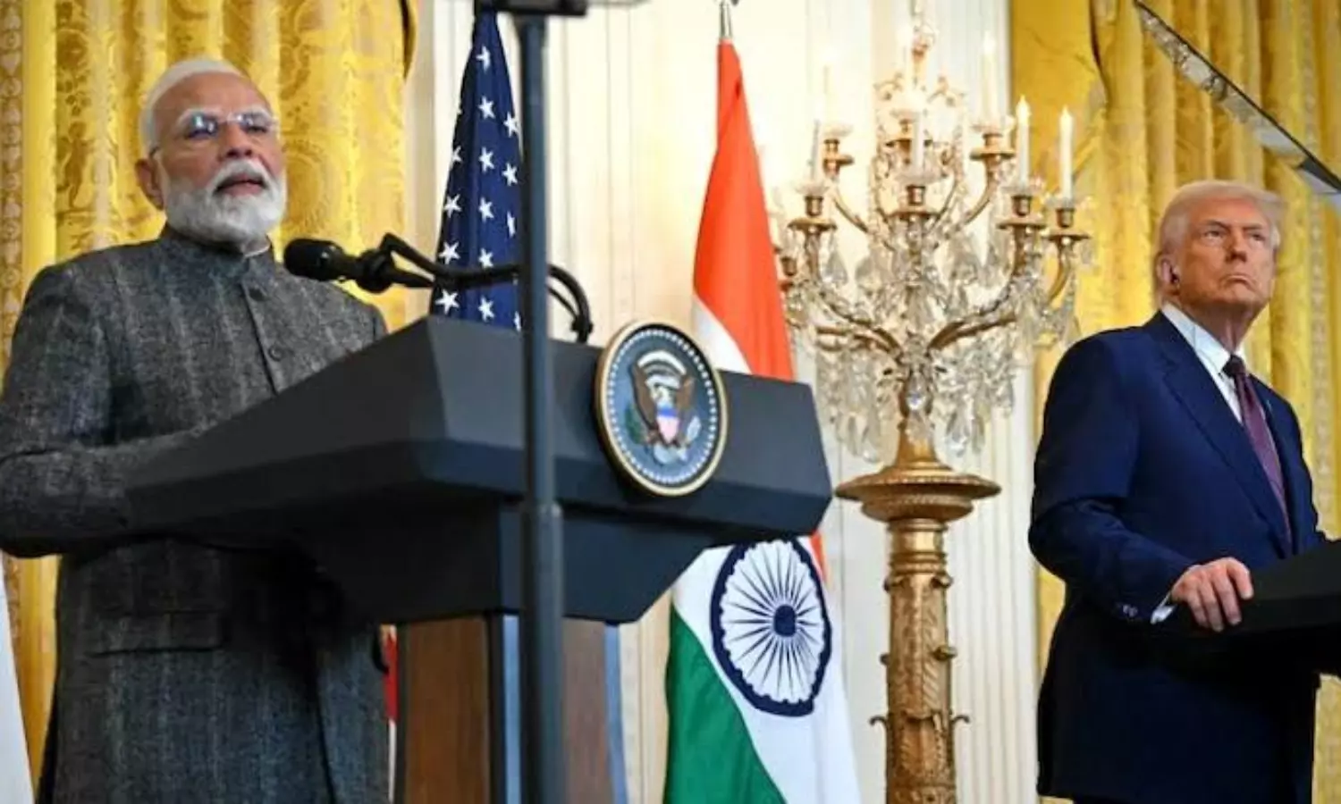 ట్రంప్ కు దబిడి.. దబిడి.. మోడీ యాక్షన్ షురూ అయ్యిందా? ట్రంప్ కు దబిడి.. దబిడి.. మోడీ యాక్షన్ షురూ అయ్యిందా?