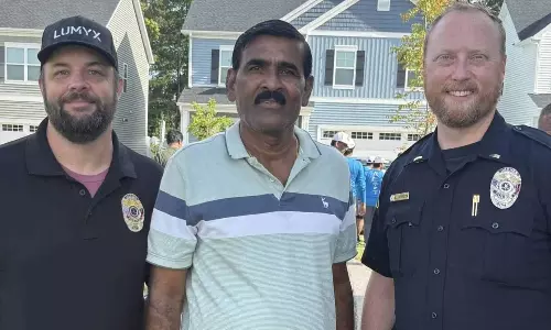 అమెరికాలో భారత పోలీసులకు ఇదో అరుదైన గౌరవం