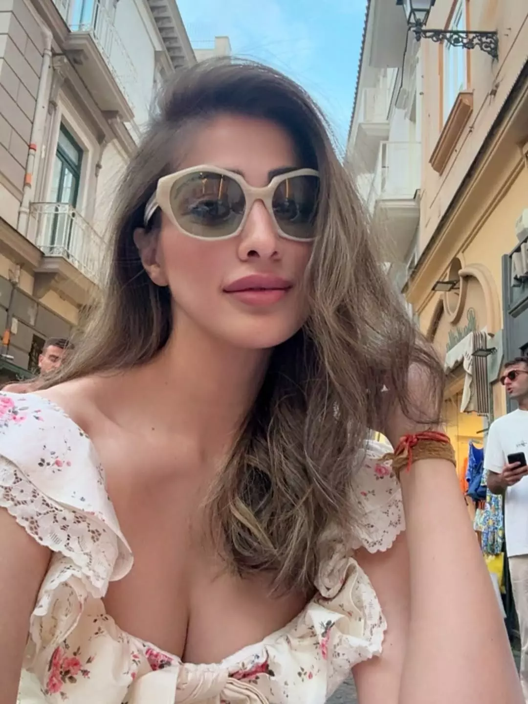 Raai Laxmi postcard perfect moment from Italy