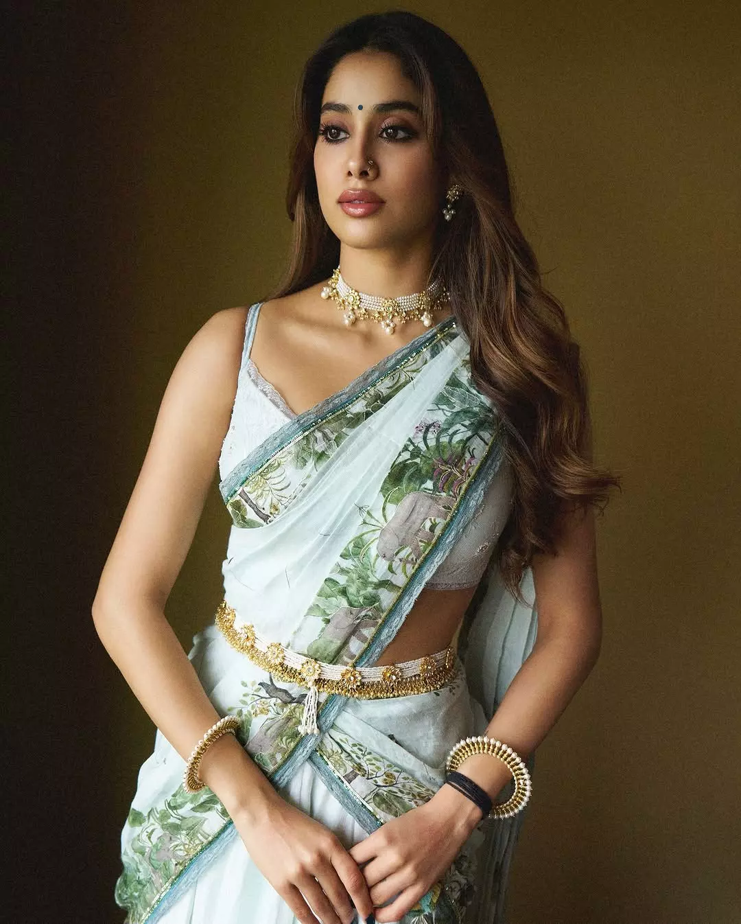 Janhvi Kapoor Dazzles in Param Sundari Photoshoot Janhvi Kapoor Dazzles in Param Sundari Photoshoot