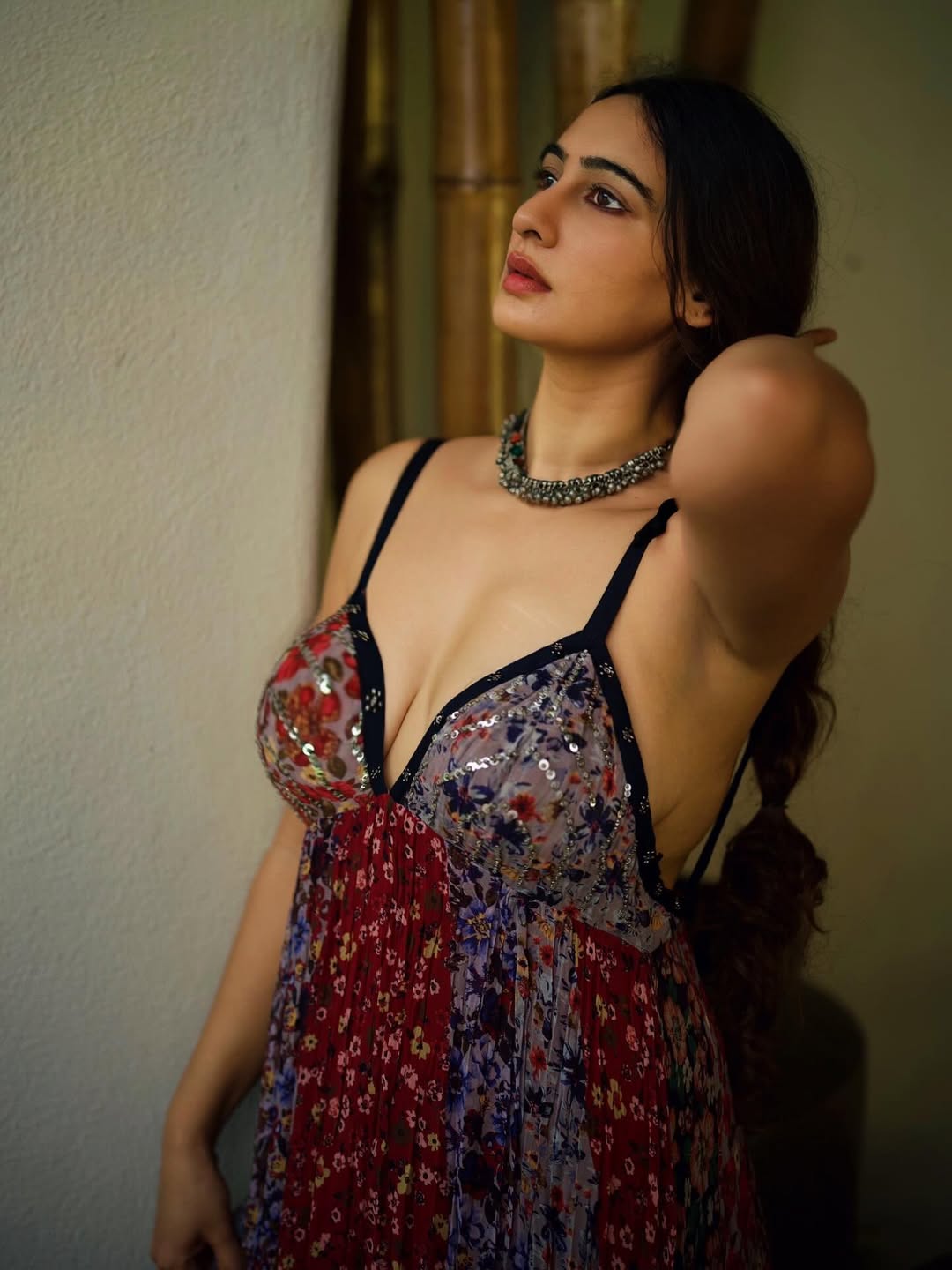 Megha Shukla Steals Hearts in a Floral Dress