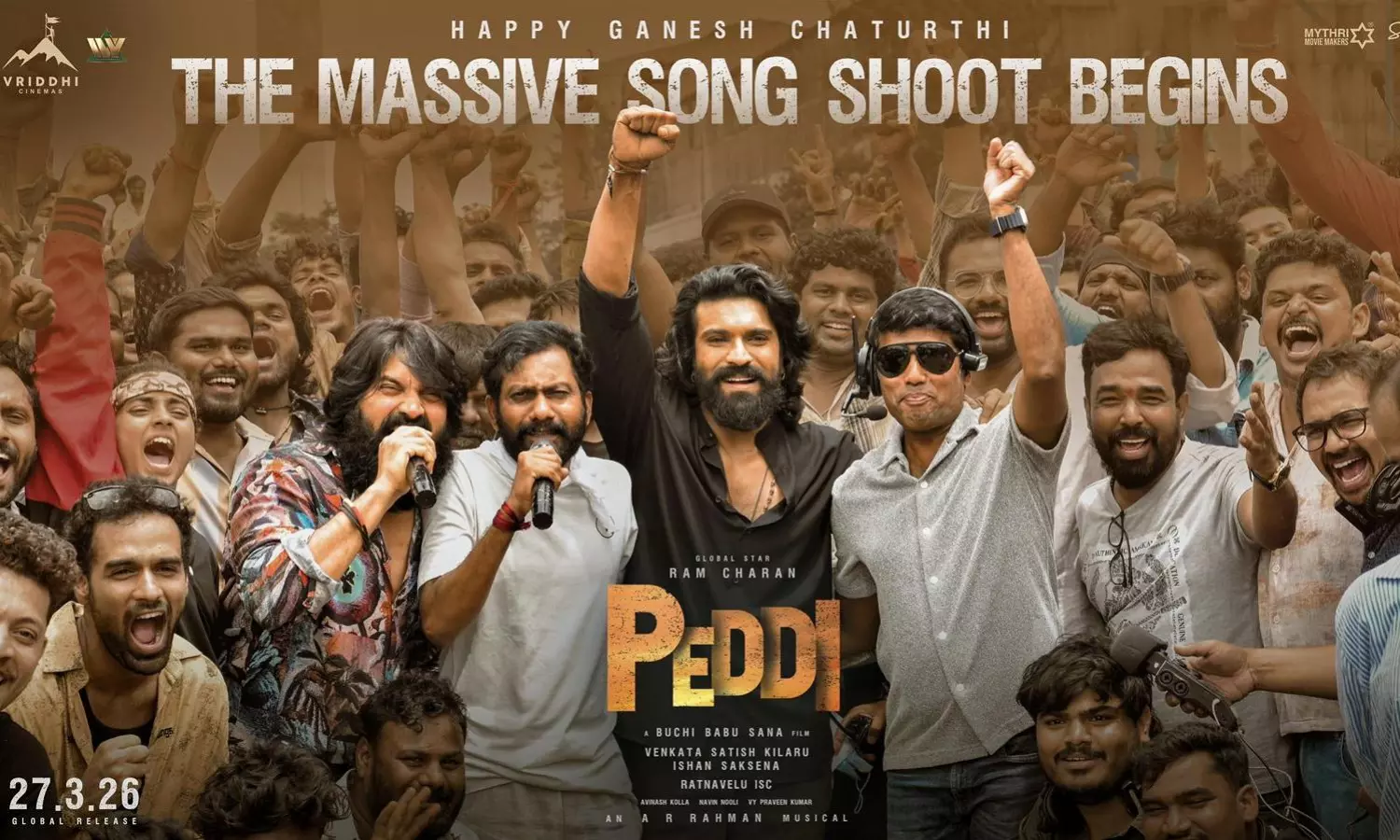 పెద్ది ఇంట్రడక్షన్ సాంగ్.. విజువల్ ఫీస్ట్ పక్కా