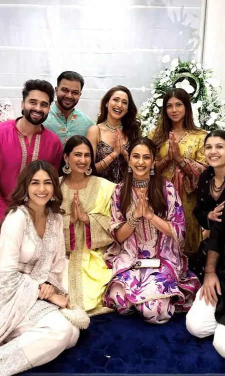 Tollywood Actresses Shine in Traditional Looks for Ganesh Festival