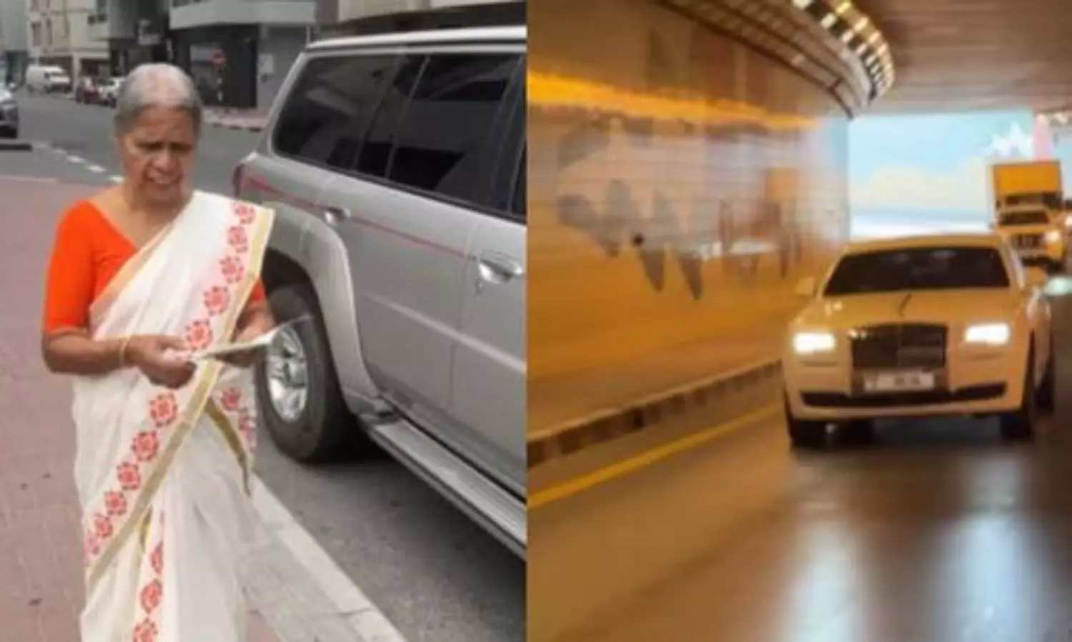 రోల్స్ రాయిస్ కారు నడిపిన 72 ఏళ్ల బామ్మ.. వీడియో వైరల్ !