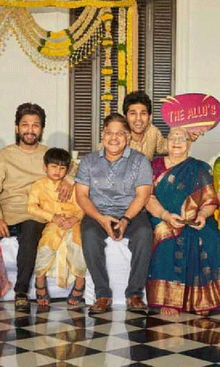 Unforgettable Memories of Allu Family & Kanakaratnamma