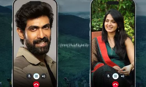 రానాతో అనుష్క ఫోన్ ముచ్చట్లు.. ఫైనల్ గా అది చెప్పేసింది..!