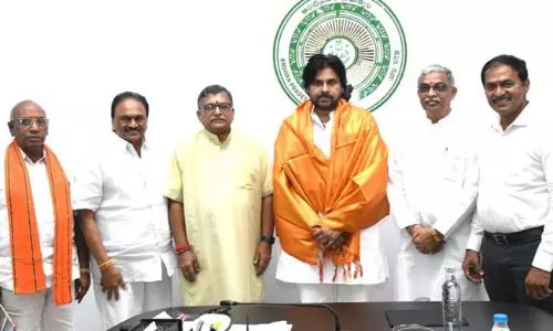 పవన్ తో అరుదైన భేటీ!