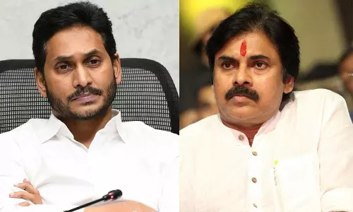 జగన్ పవన్ ఎందుకలా ?