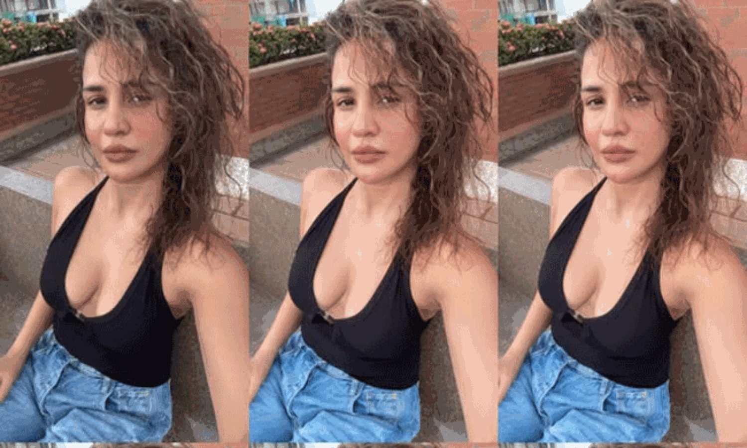 సెల్ఫీతో వెల్కం చెప్పిన శర్మా గాళ్ సెల్ఫీతో వెల్కం చెప్పిన శర్మా గాళ్