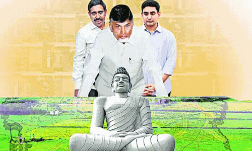 అమరావతి.. మధ్యలోని ఆ 1800 ఎకరాలపై పీఠముడి