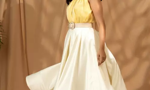 Mamitha Baiju in Love With Yellow