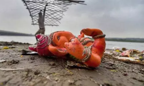 గణేశ్ విసర్జన్: బాధపడాల్సిన.. సిగ్గుపడాల్సిన సందర్భం