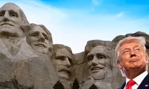 అమెరికా చరిత్రలో నిలిచిపోయే ట్రంప్ కోరిక.. వీడియో వైరల్