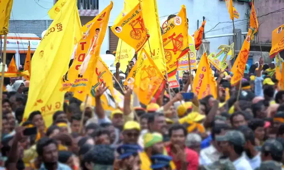 Tdp Rally Images అధ్యక్షా అంటున్న తమ్ముళ్ళు ! | Intense Race for Visakhapatnam TDP ...