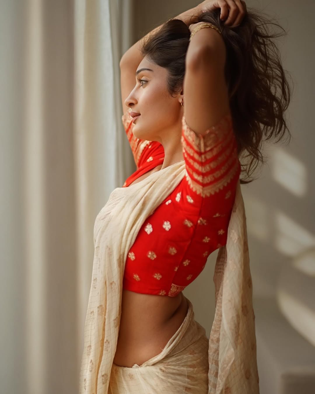 Niharika NM lost in her own world