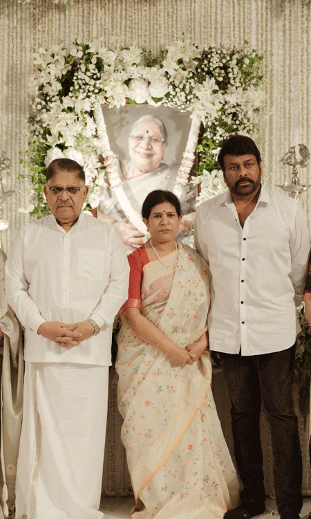 Allu Familys Tribute To Kanakarathnamma